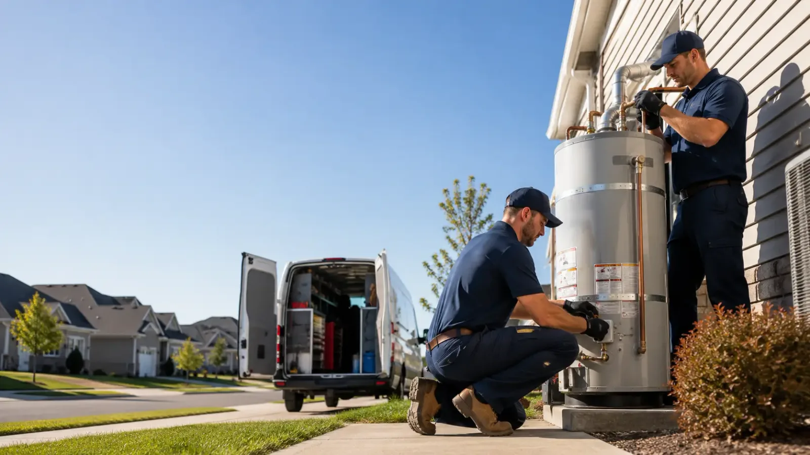 Water Heater Installation in Rosamond, IL